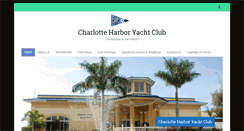 Desktop Screenshot of charlotteharboryachtclub.com