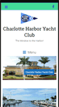 Mobile Screenshot of charlotteharboryachtclub.com